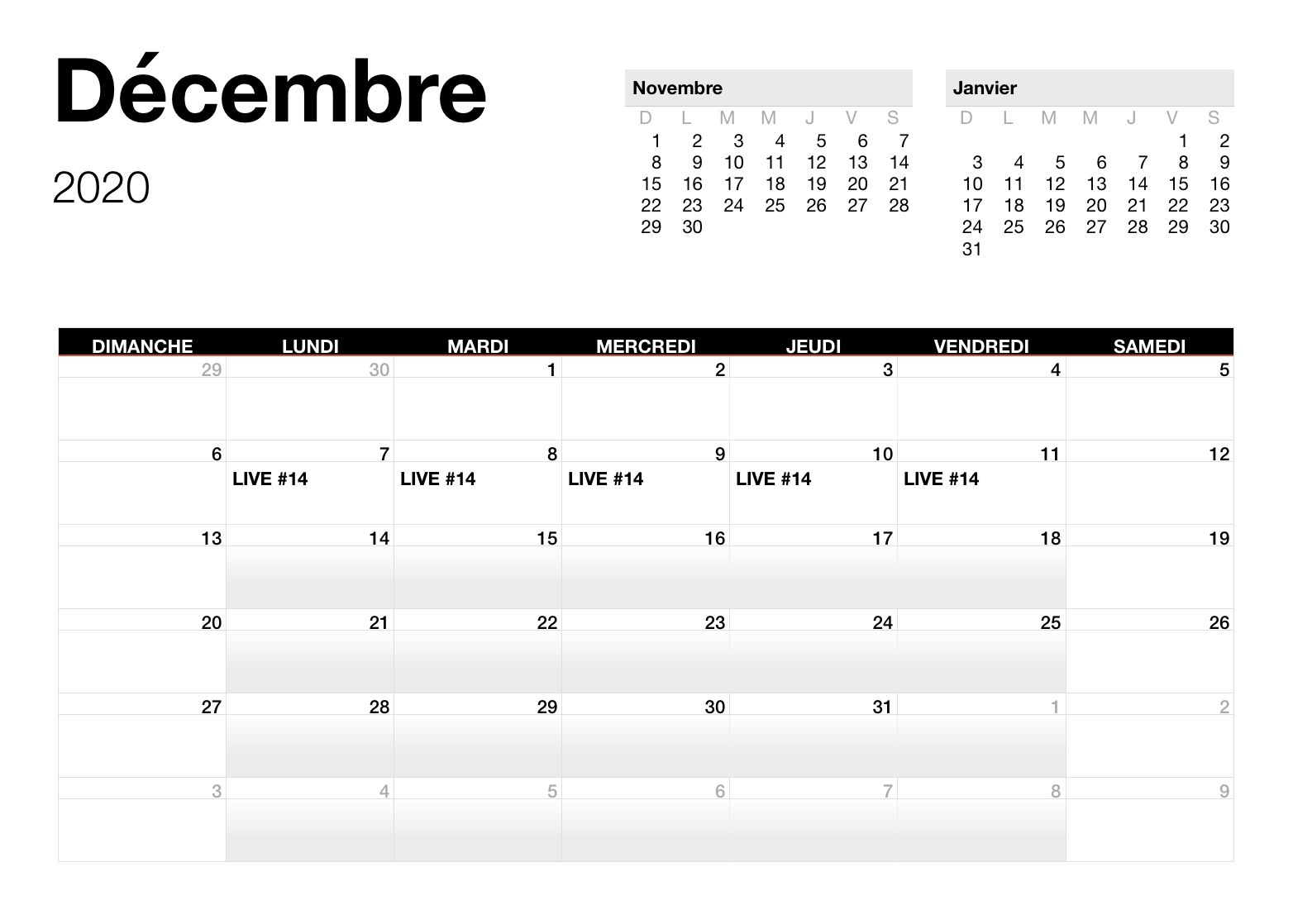 Decembre - 2020